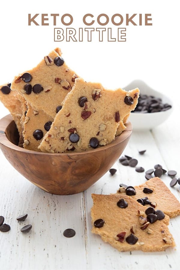 Keto Cookie Brittle by Carolyn Ketchum - FoodSocial