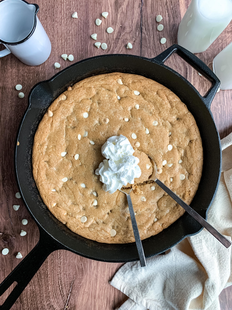 Brown Butter Skillet Cookie by Morgan Peaceman - FoodSocial