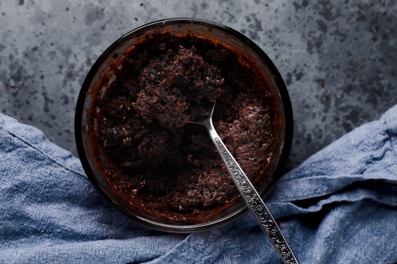 Easy Chocolate “Buttermilk” Mug Cake by Kate Strangfeld FoodSocial