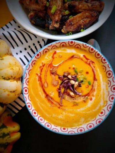 Indian Style Butternut Squash Soup (Whole30)