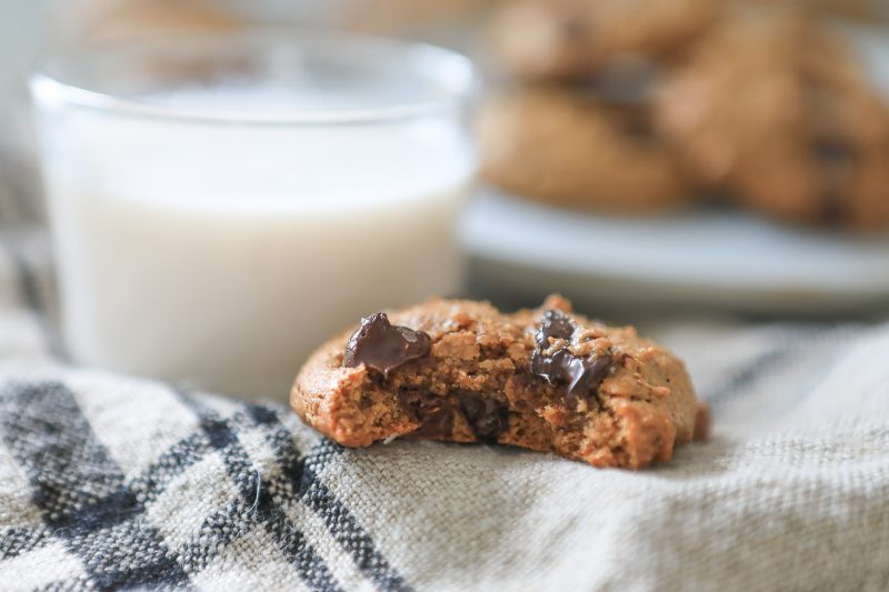 Easy Almond Butter Chocolate Chip Cookies by Primal Palate - FoodSocial