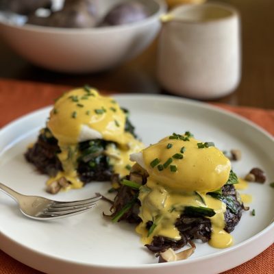 Hashbrown Eggs Benny