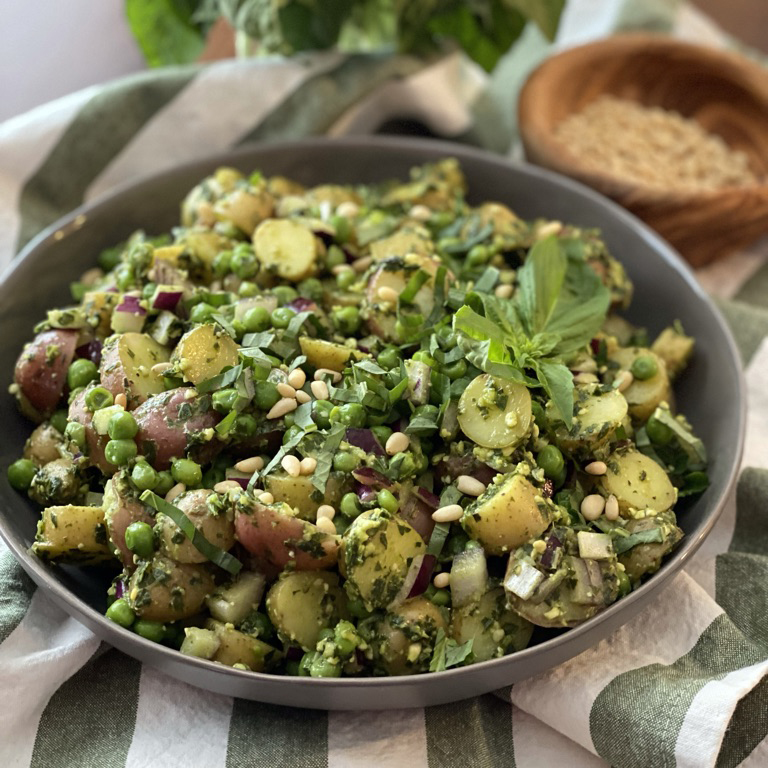 Spring Pesto & Potato Salad by Reed Dunn - FoodSocial