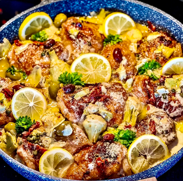 Creamy Mediterranean Chicken by Penny's Primal - FoodSocial