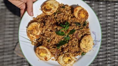 Egg Biryani with Cauli Rice