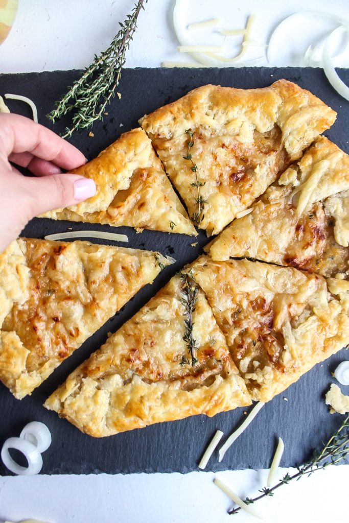 French Onion Galette by Peaceman FoodSocial