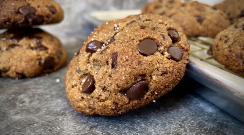 Keto Chocolate Chip Cookies by Keto Asian Flavours - FoodSocial