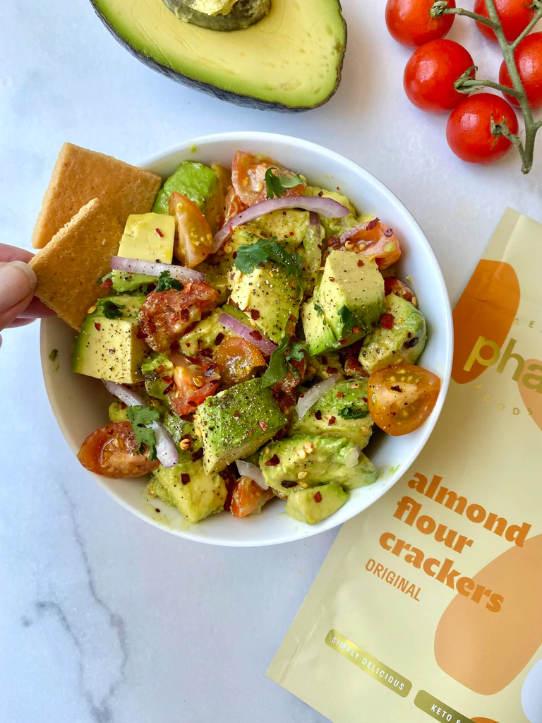 Absolutely Delish Avocado Salad Dip by Real Phat Foods - FoodSocial