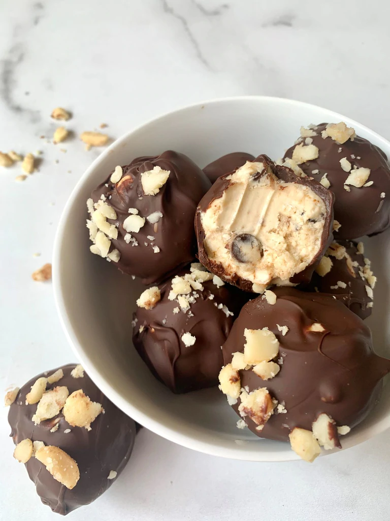 Keto Cookie Dough Truffles by Real Phat Foods - FoodSocial