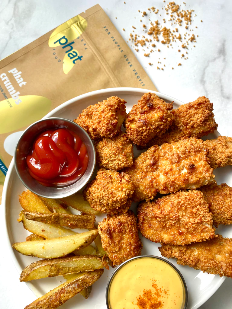 Low Carb Chicken Nuggets aka “Phat Nuggs” by Real Phat Foods - FoodSocial