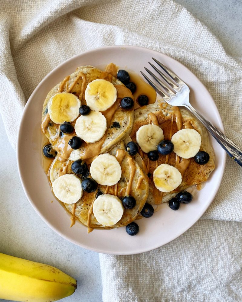 Fluffy Vegan Blueberry Pancakes by Riri's Recipes - FoodSocial