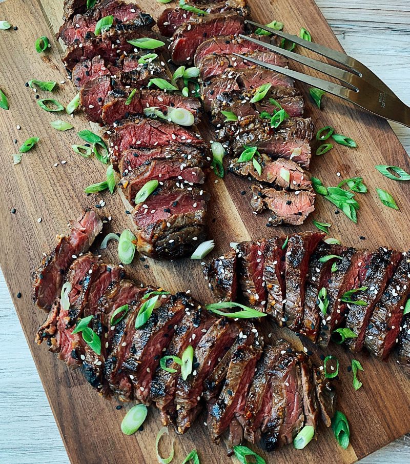 Hanger Steak with Scallions & Ginger by Spoons N Spices FoodSocial