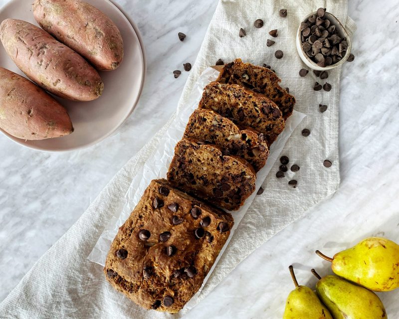 Vegan Sweet Potato Pear Loaf by Riri's Recipes - FoodSocial
