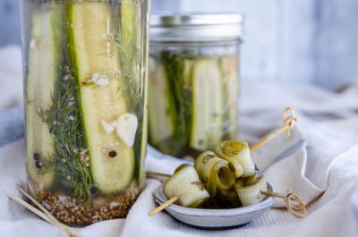 Garlic Chive Pickles