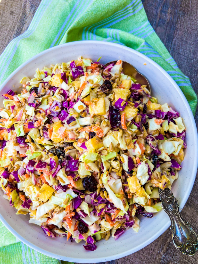 Sweet & Sour Pineapple Slaw by Penny's Primal - FoodSocial