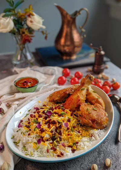 Zereshk Polo – Saffron Barberry Rice Pilaf