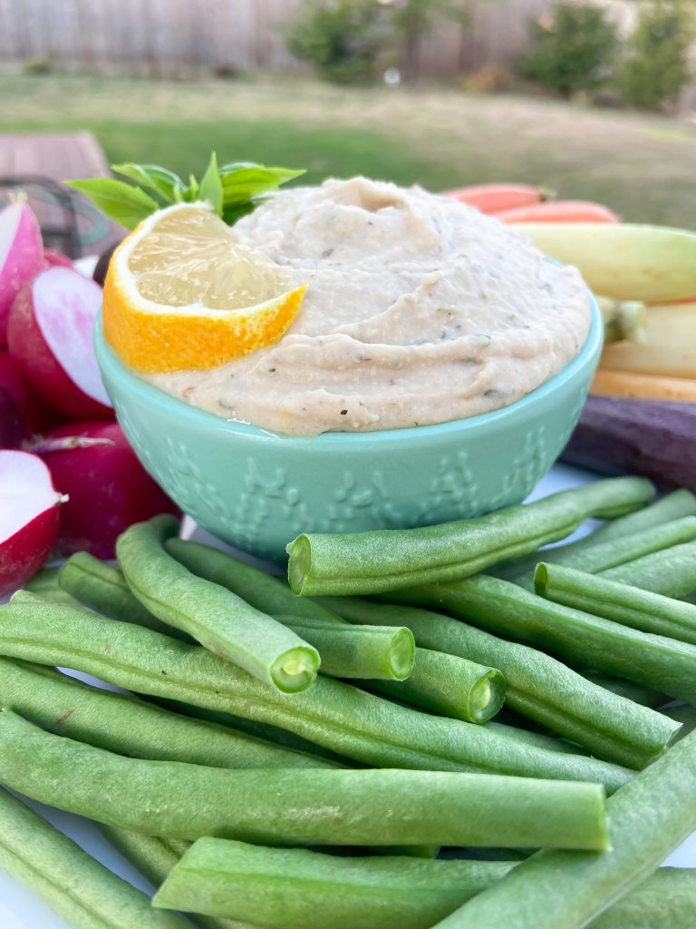 Citrus Herb White Bean Dip by Pooja Parikh FoodSocial