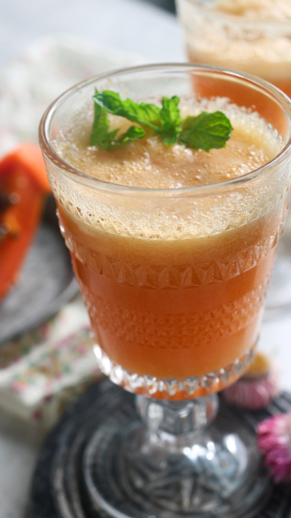Cantaloupe & Papaya Cooler by itzraininggreen - FoodSocial