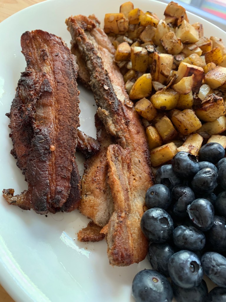 Whole30 Jerk-Style Bacon by Triangle Traveling Caveman - FoodSocial