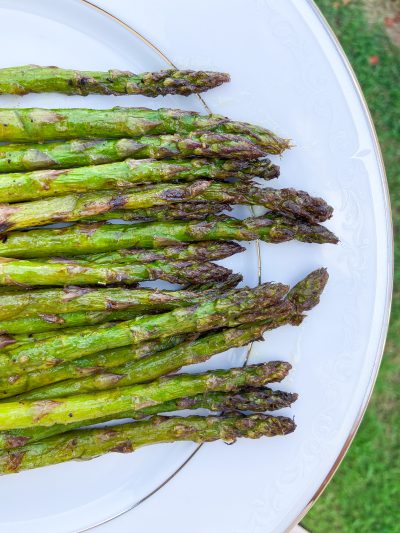 Garam Masala Grilled Asparagus