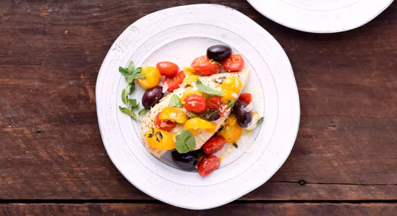 Italian Baked Chicken with Cherry Tomatoes by Thrive Market - FoodSocial
