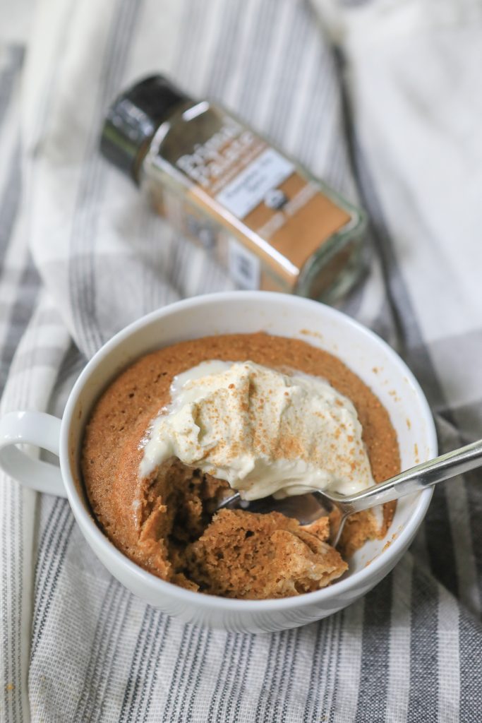 Gluten-Free Pumpkin Mug Cake by Primal Palate - FoodSocial