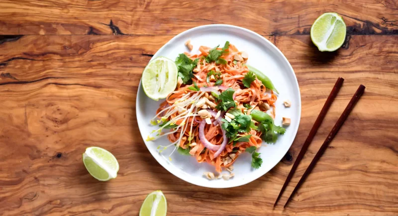Raw Carrot Pad Thai by Thrive Market - FoodSocial