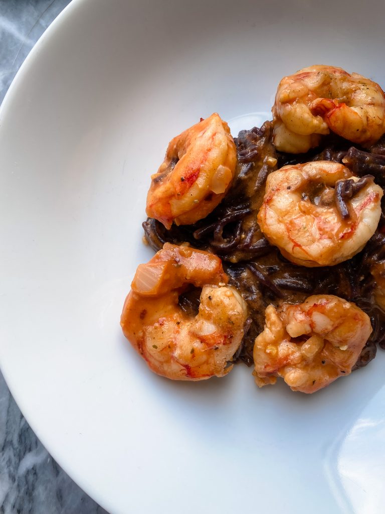 Shrimp and Pasta In Creamy Tomato Sauce by Leslie McDonald - FoodSocial