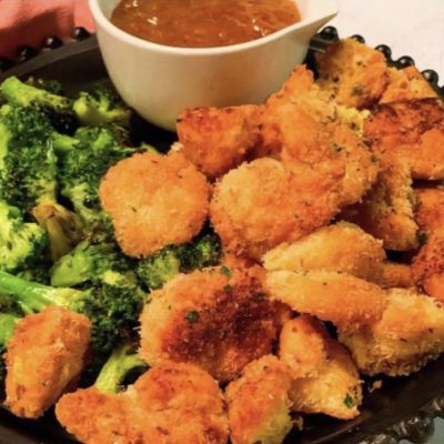 Coconut Fried Shrimp & Sauce