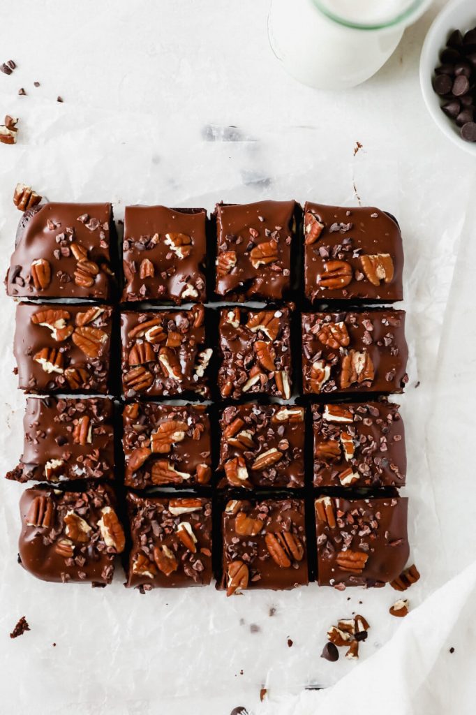 Fudgy Almond Flour Ganache Brownies by Jessi's Kitchen - FoodSocial