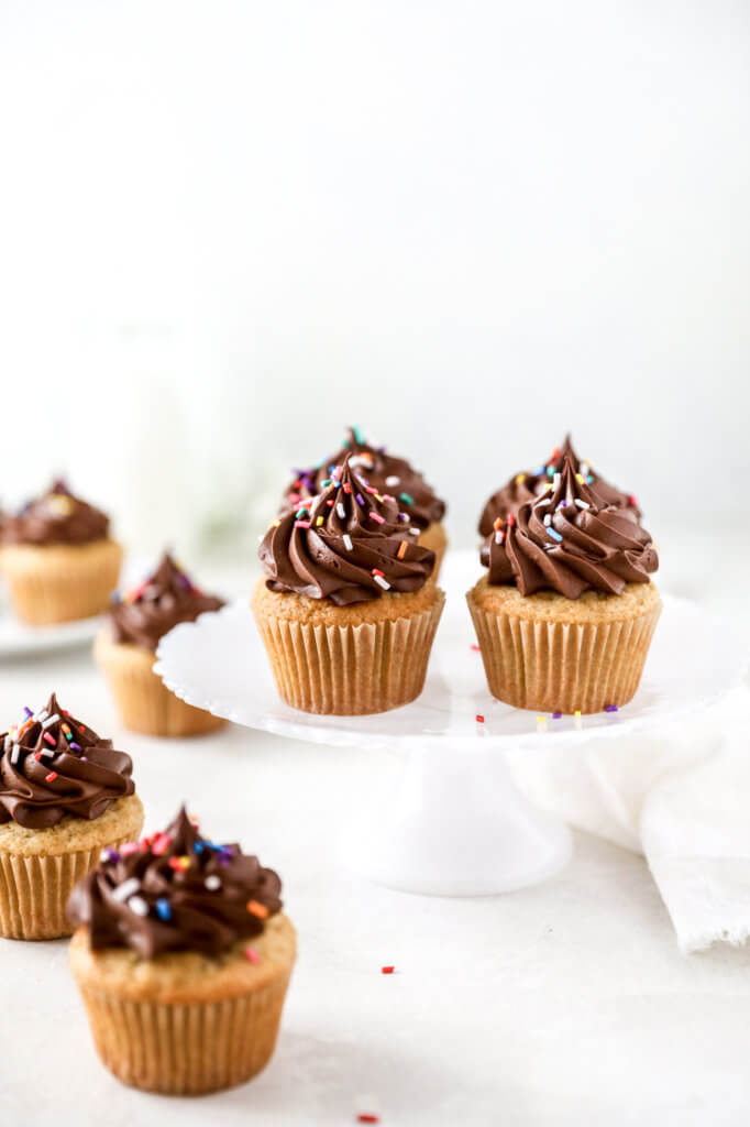The Best Gluten-Free Vanilla Cupcakes by Jessi's Kitchen - FoodSocial