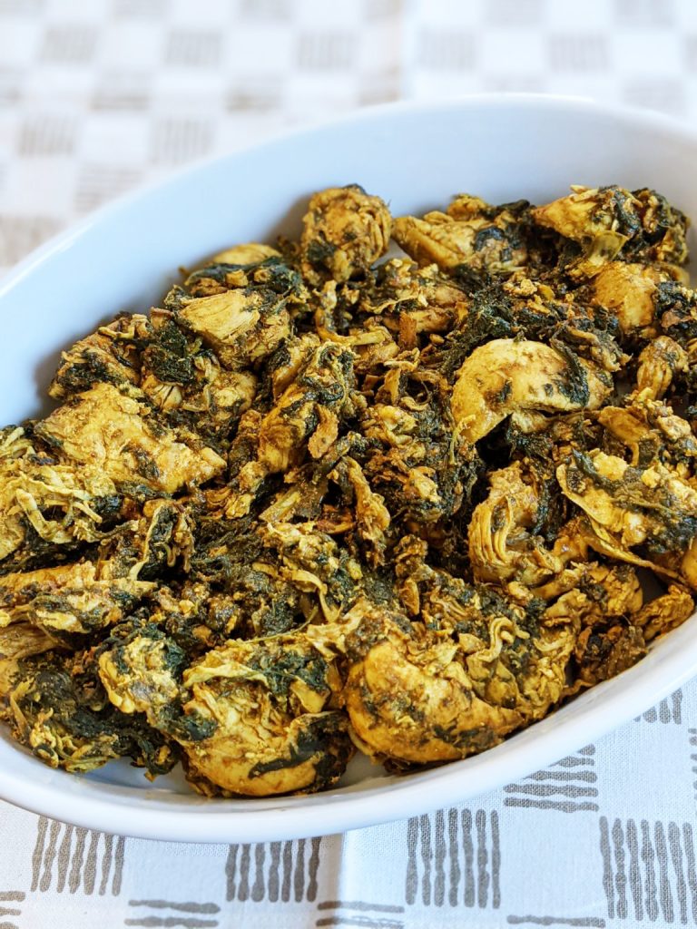 Chicken with Spinach/ “Paalak Chicken” (Whole30) by Masala Paleo - FoodSocial