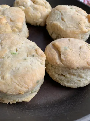 Gluten Free Garlic and Herb Biscuits