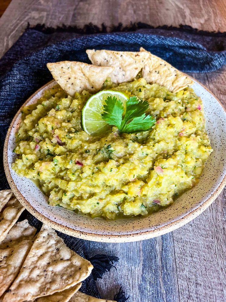 Roasted Green Tomato Salsa by Penny's Primal - FoodSocial