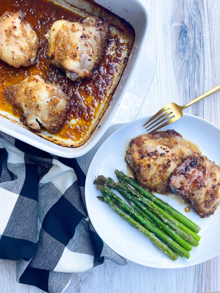Honey Garlic Chicken Thighs by Spoons N Spices - FoodSocial