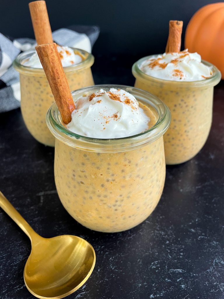 Pumpkin Pie Chia Seed Pudding by Spoons N Spices - FoodSocial