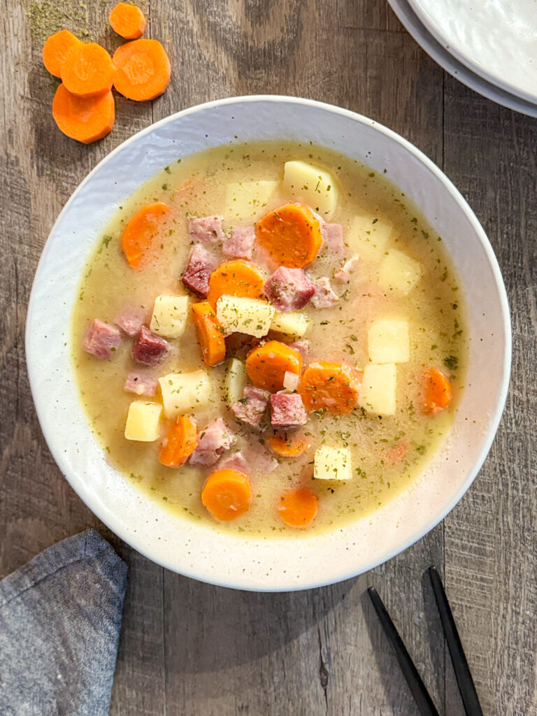 Dairy Free Ham and Potato Soup by Penny's Primal - FoodSocial
