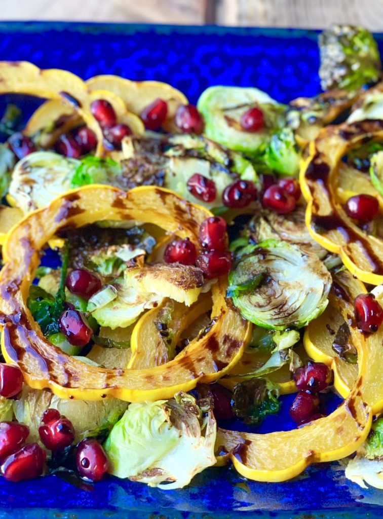 Brussels Sprout & Squash Salad by Back Porch Paleo - FoodSocial