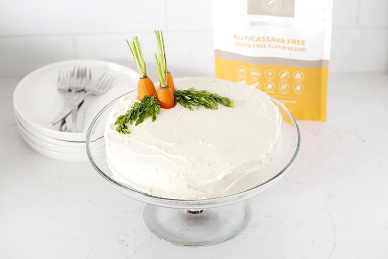 Paleo Carrot Cake without Nuts by Beth Chen - FoodSocial
