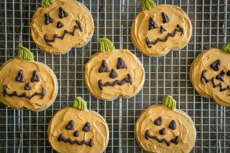 Pumpkin Sugar Cookies by Primal Palate - FoodSocial