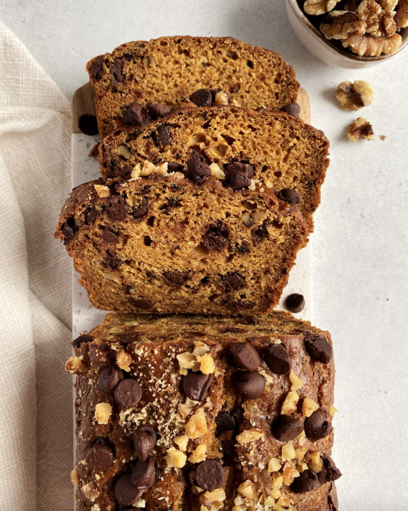 Fluffy Vegan Pumpkin Bread by Riri's Recipes - FoodSocial