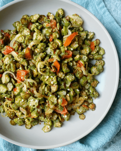 Fried Okra (Guyanese Style)