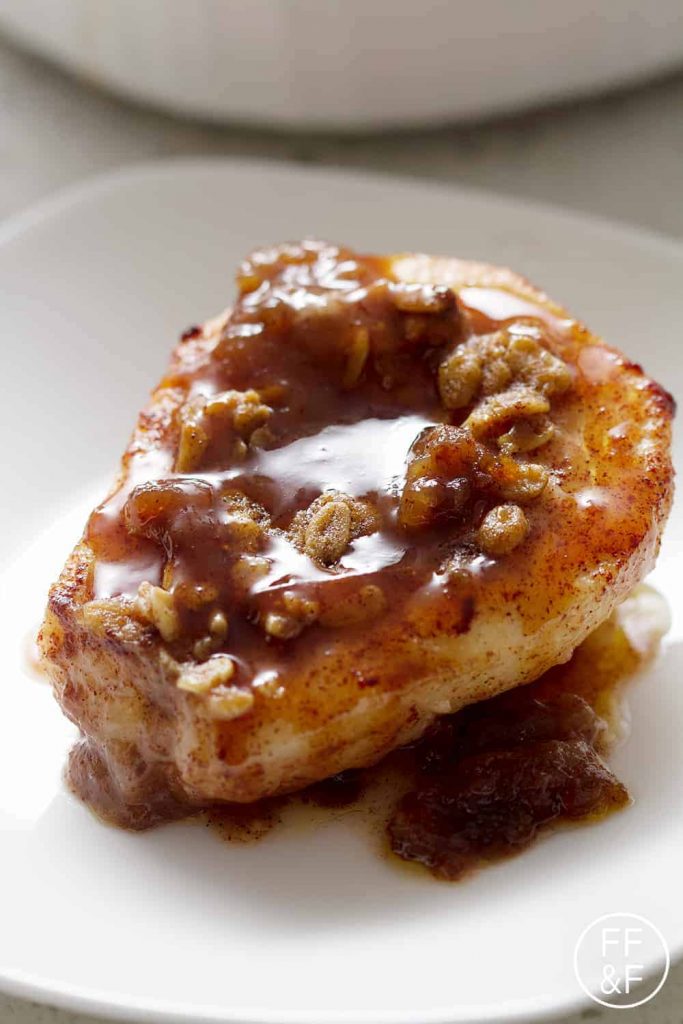 Whole Pear Crisp by Beth Chen - FoodSocial