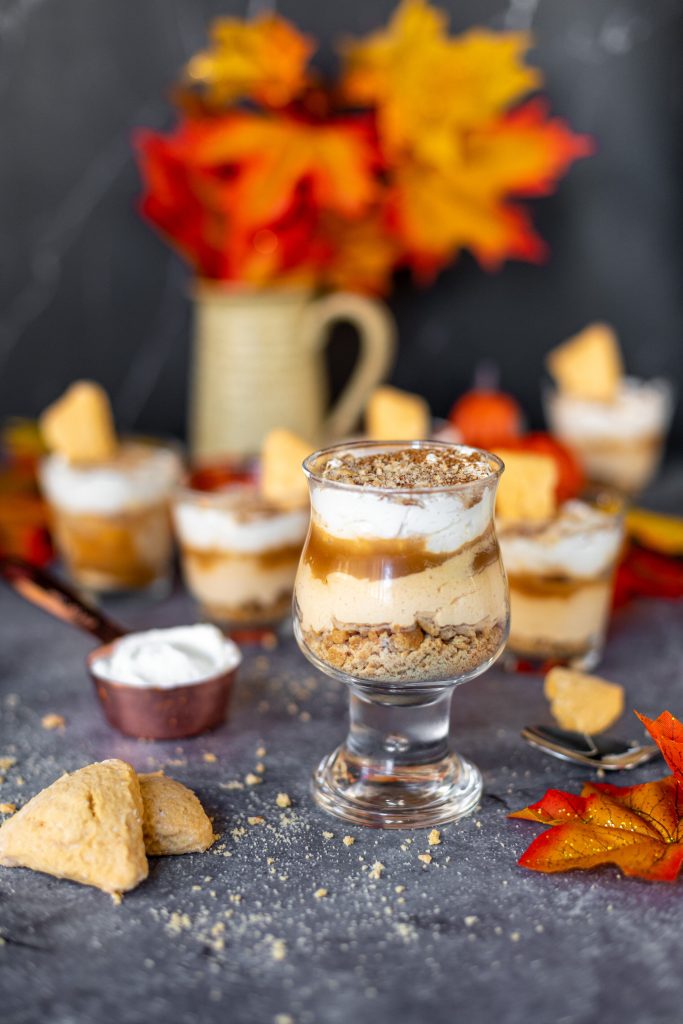Pumpkin & Caramel No-bake Trifles by The Taste of Montreal - FoodSocial