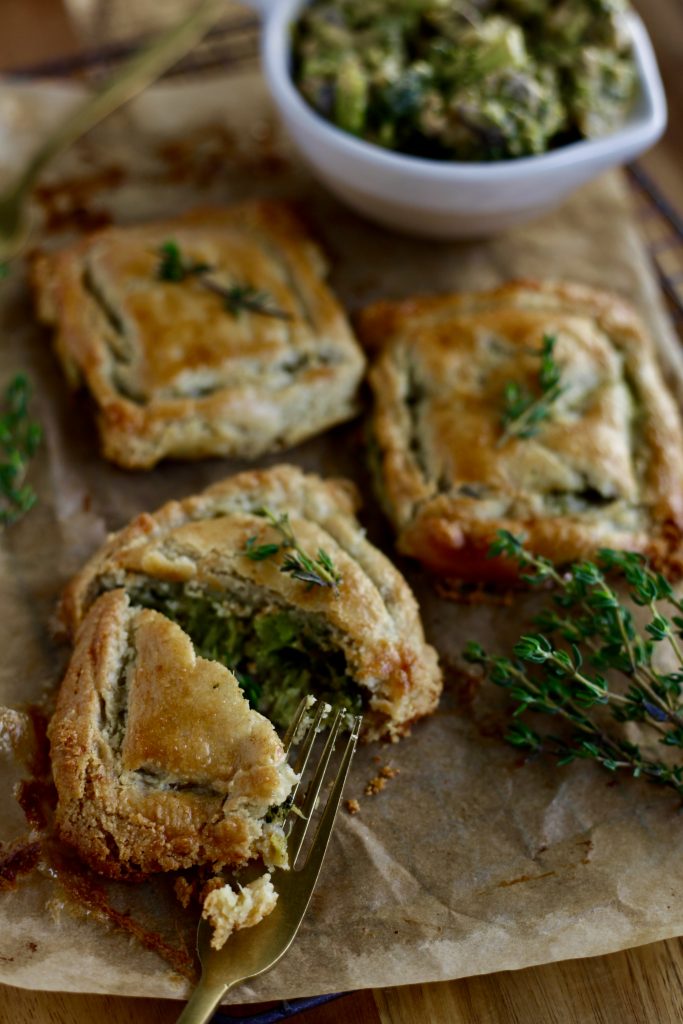 Keto Broccoli Cheddar Soup Pies by Sarah Steffens - FoodSocial