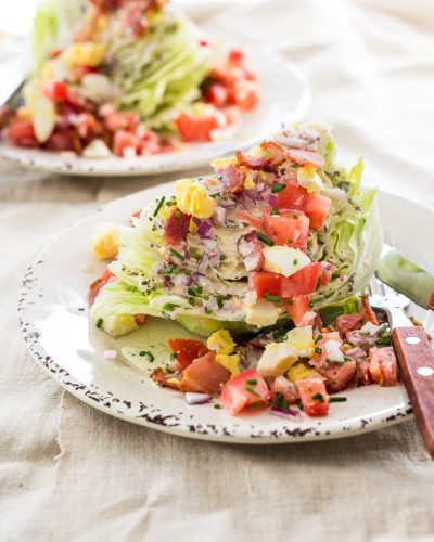 Classic Wedge Salad with Whole30 Ranch Dressing