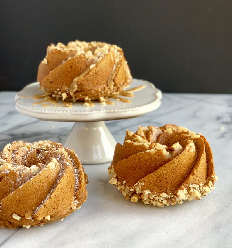 Mini Pumpkin Bundt Cakes by Back Porch Paleo - FoodSocial