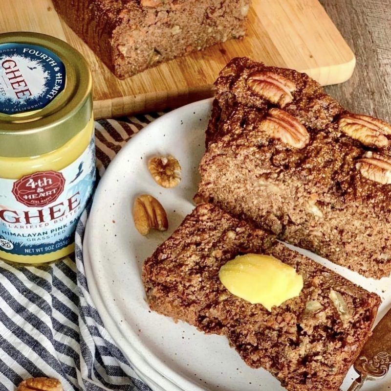 Spiced Carrot Zucchini Pecan Bread by Penny's Primal - FoodSocial