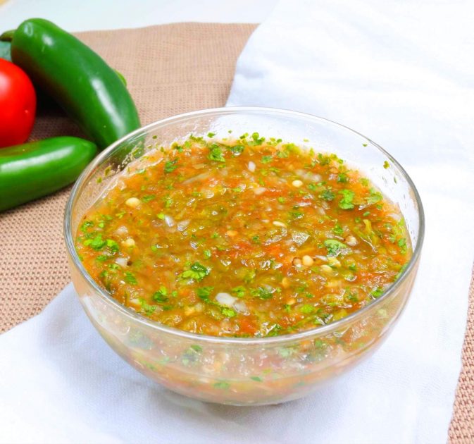 Jalapeño Salsa (Salsa de Chile Jalapeño) by Everyday Latina FoodSocial