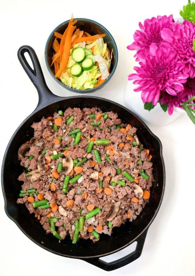 Mixed Vegetables and Ground Beef Skillet by Everyday Latina - FoodSocial